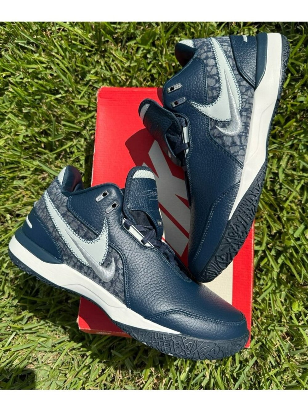 12 Men’s NIKE ZOOM LBJ NXXT GEN AMPD FAZE BLUE WHITE  HF0715-200 BASKETBALL NEW
